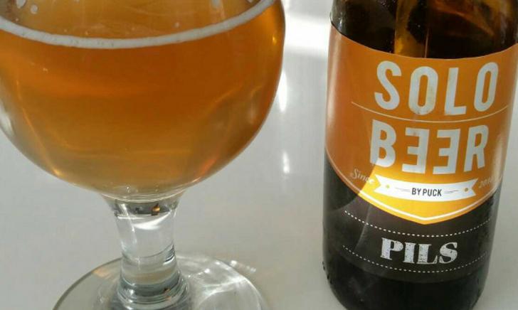 Solo Beer Pilsner fles en glas
